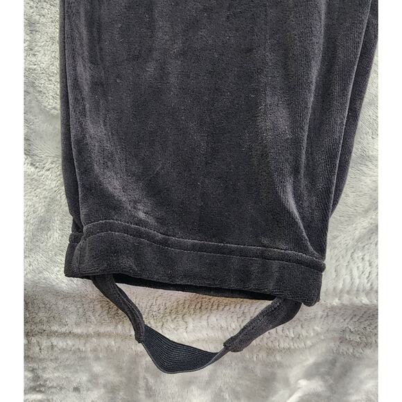 Vintage SK & Company Velvet Velour Sequin Beaded Jumpsuit Size 2X Black Bow - Picture 5 of 13